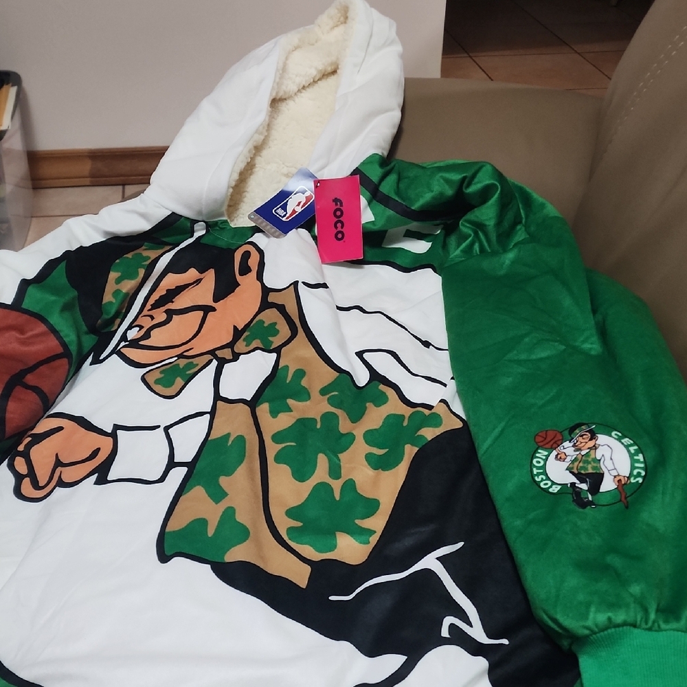 BOSTON CELTICS Reversible Colorblock Hoodez